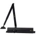 LYNN HARDWARE Heavy Duty Designer Commercial Door Closer - DC8016 (Matte Black)- Surface Mounted, Grade 1, Cast Aluminum, UL 3 Hour Fire Rated and ADA for high Traffic doorways & storefronts